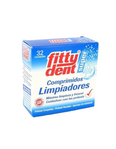 Fittydent Limpiador 32 Tabletas