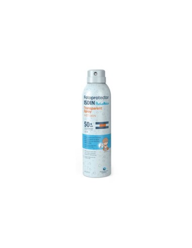 Isdin Fotoprotector Spray Transparente Wet Skin Spf50+ 200 ml