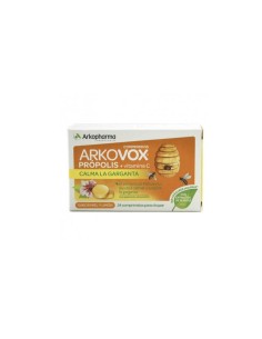 Arkovox Propolis+Vitamina C 24 Pastillas sabor Miel y Limón