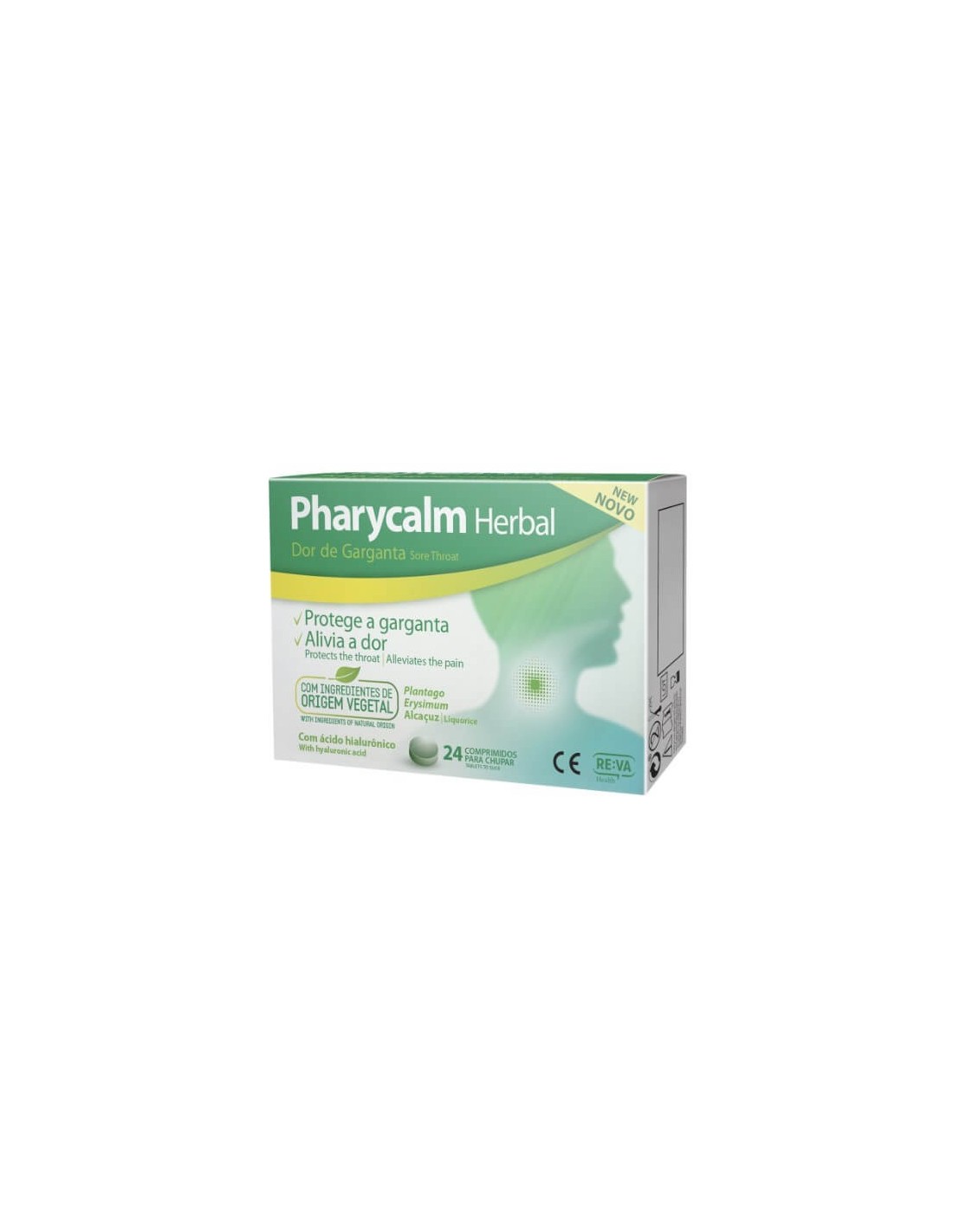 Pharycalm Herbal 24 Pastillas