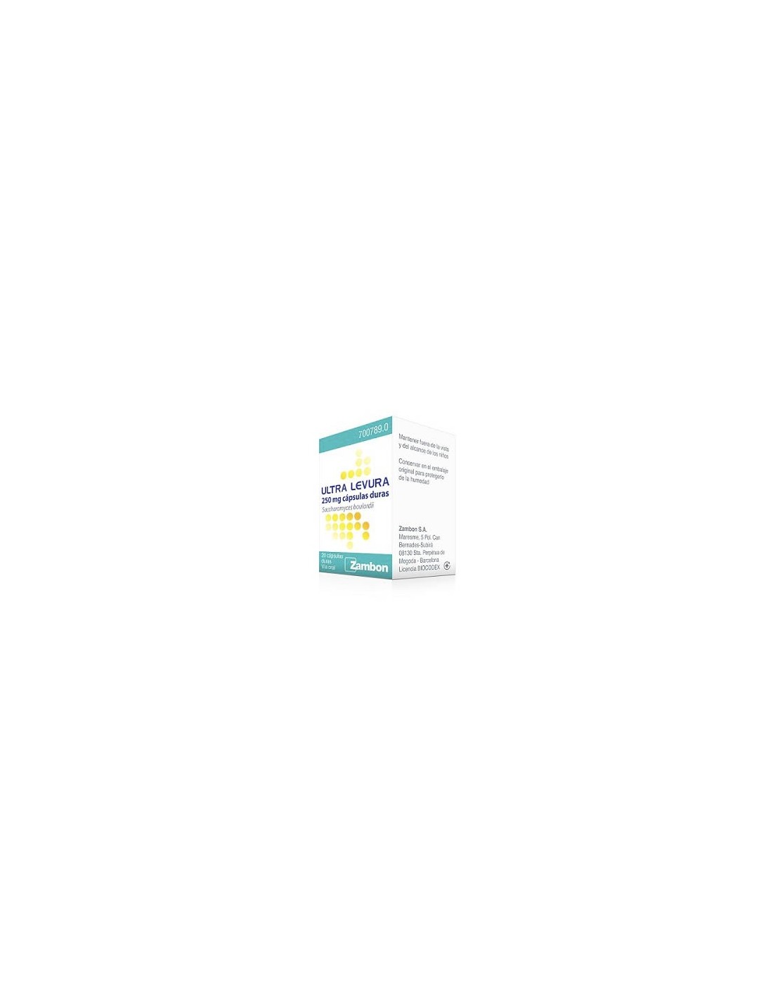 Ultra-Levura 250 mg 20 Cápsulas