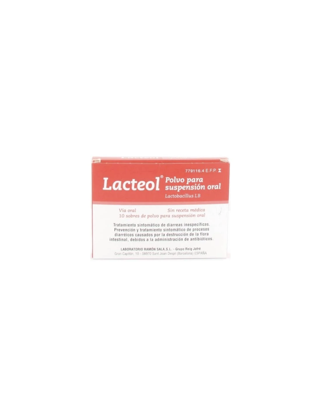Lacteol 10 Sobres Polvo Suspensión Oral