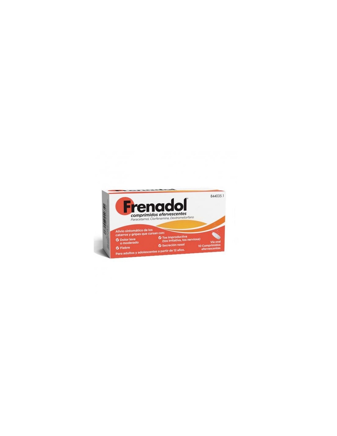 Frenadol 10 Comprimidos Efervescentes