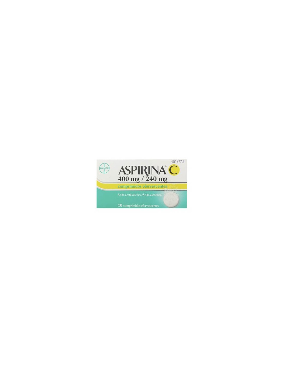 Aspirina C 10 Comprimidos Efervescentes