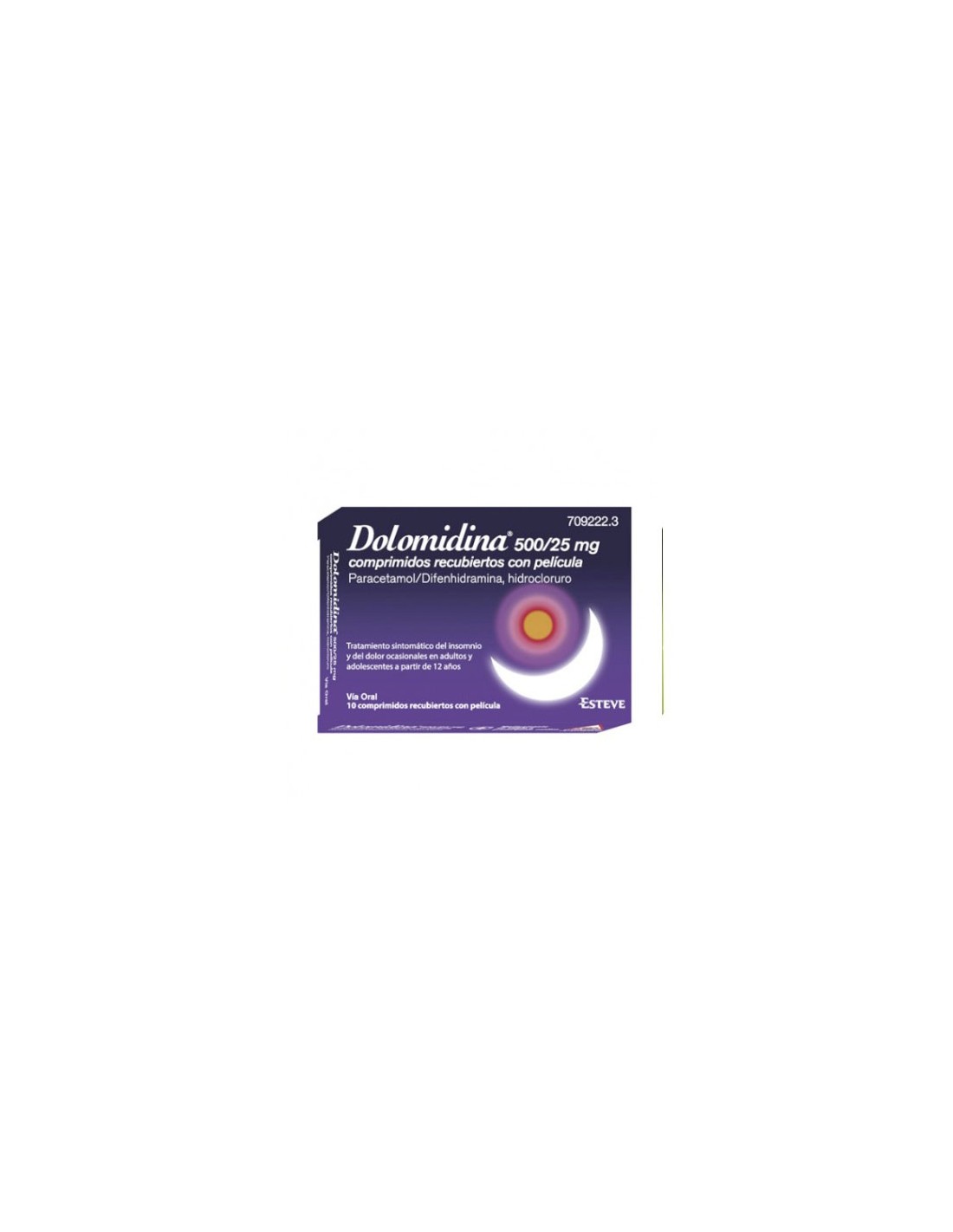 Dolomidina 500/25 mg Comprimidos