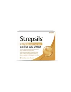 Strepsils Vitamina C 24 Pastillas