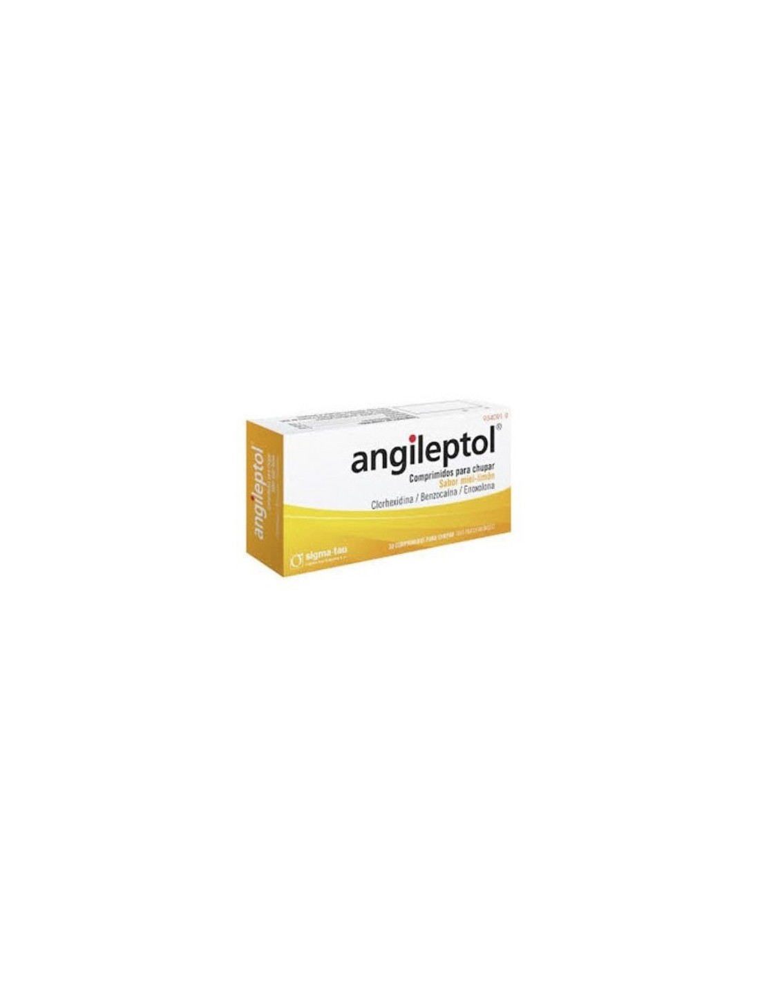 Angileptol 30 comprimidos para chupar Miel-Limón