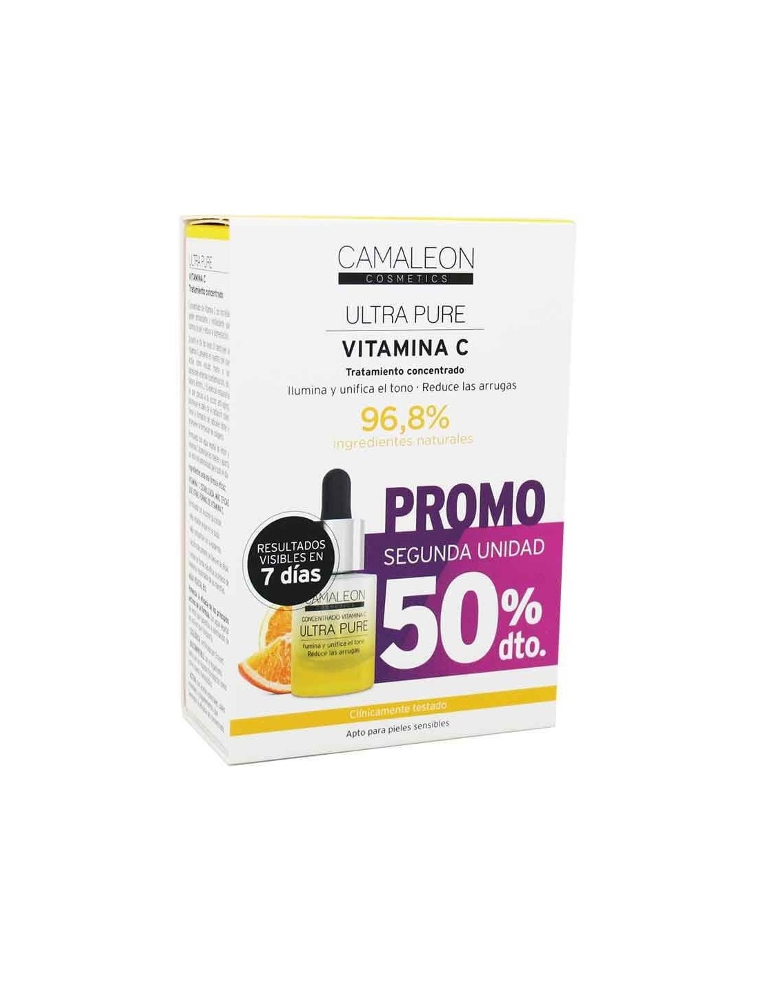 Camaleon Ultra Pure Vitamina C Duplo 2x30ml