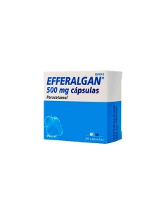 Efferalgan 500 mg  24 Cápsulas
