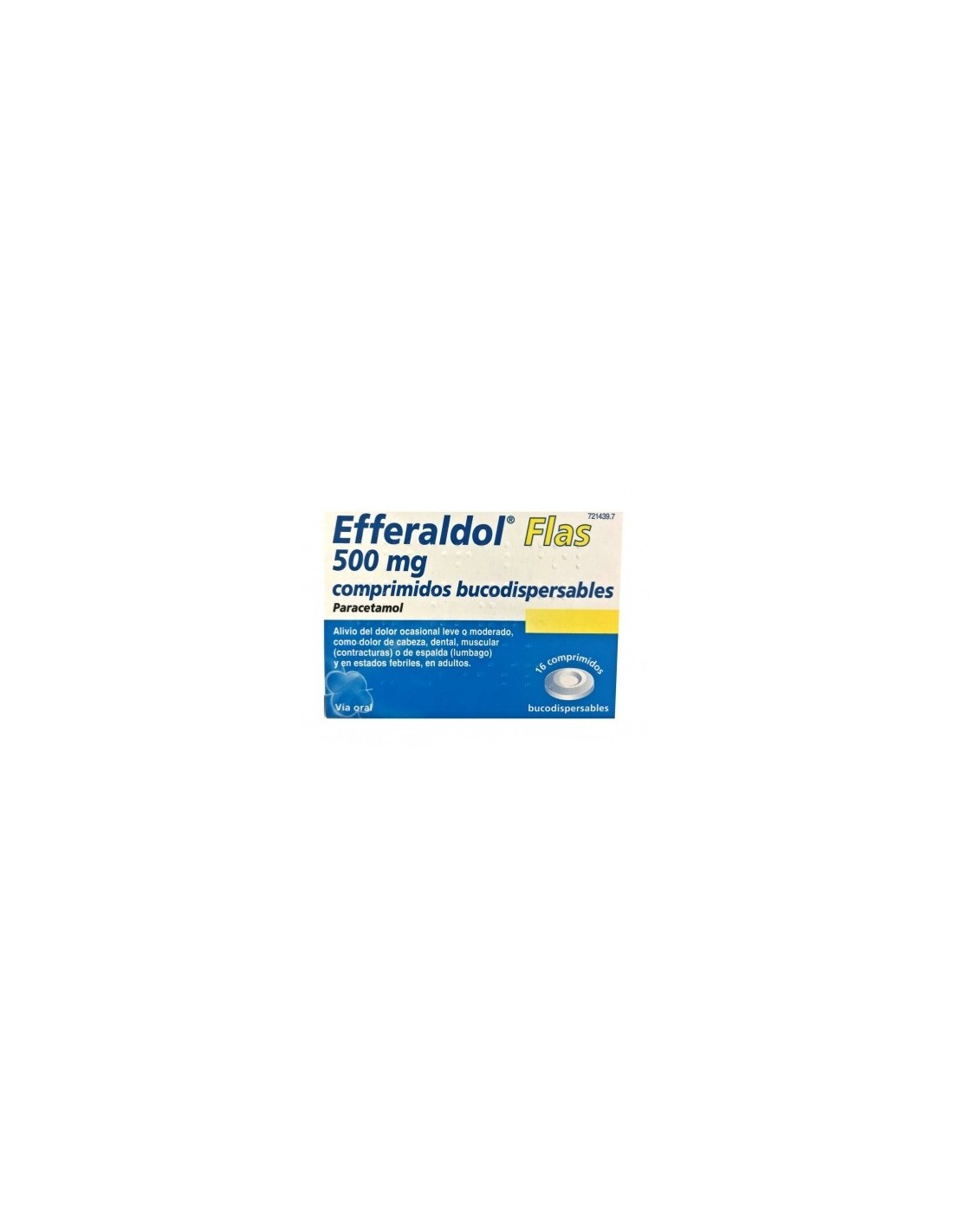 Efferaldol Flash 16 Comprimidos