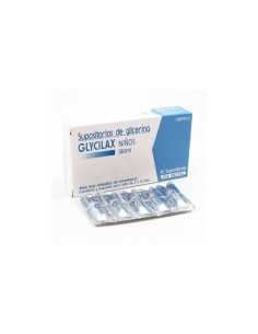 Supositorios Glicerina Glycilax Infantil 15 Supositorios