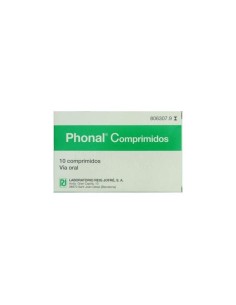 Phonal 10 Comprimidos para Chupar