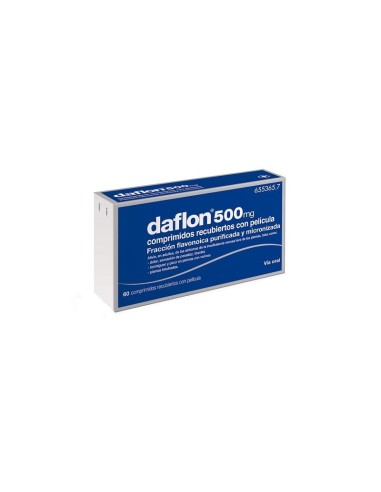 Daflon 500 mg 60 Comprimidos