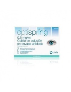 Optispring 0.5mg/ml Colirio 10 Monodosis Solución 0.5ml