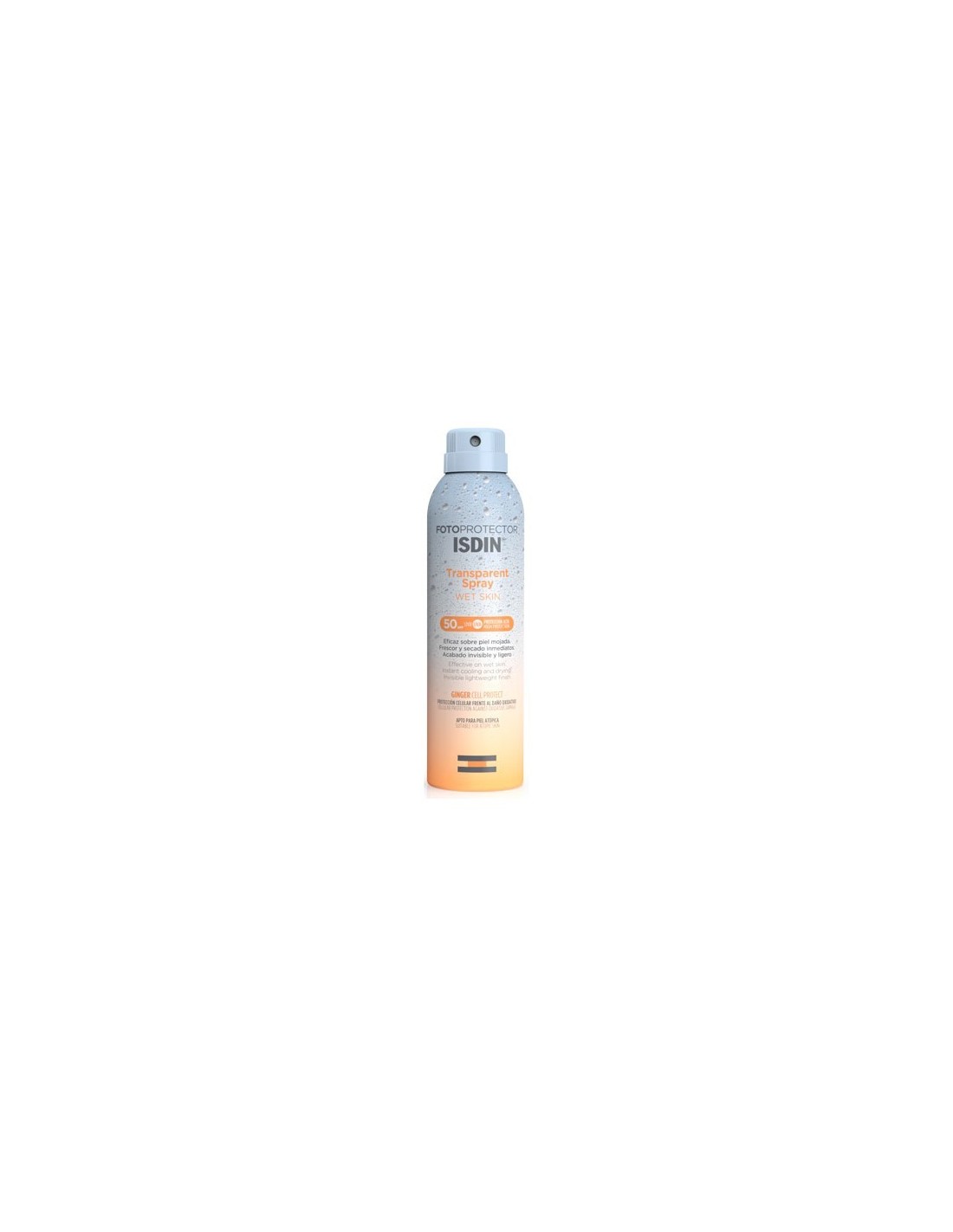 Isdin Fotoprotector Spray Transparente Wet Skin 50SPF 250ml