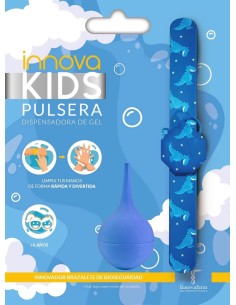 Innova Kids Pulsera Dispensadora de Gel Desinfectante y Llavero